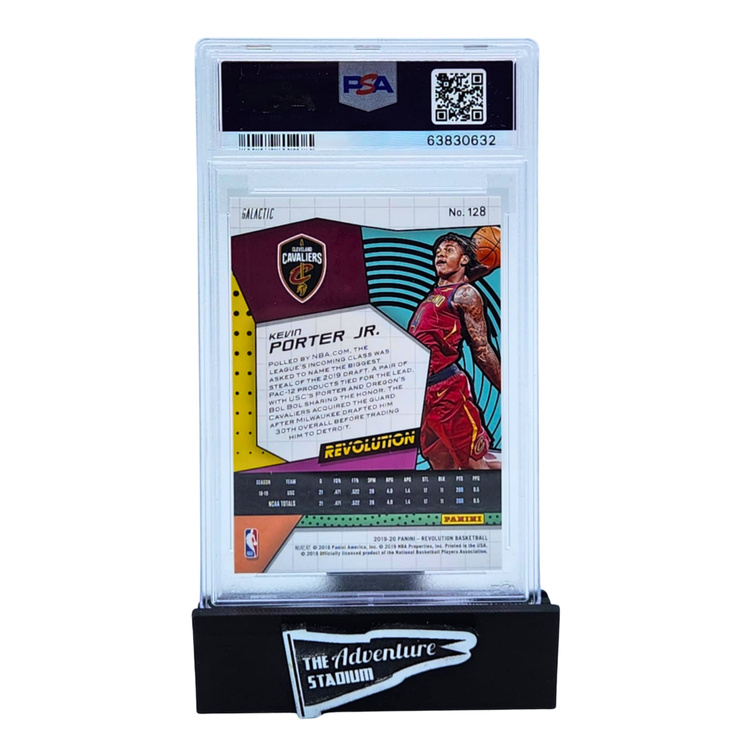 The Adventure Stadium 2019 Panini Revolution Kevin Porter Jr. Galactic PSA 10