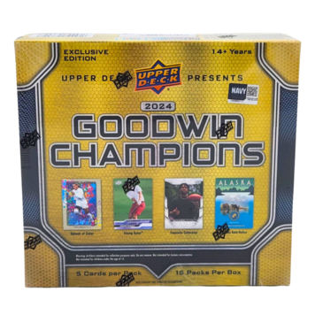 Upper Deck 2024 Upper Deck Goodwin Champions CDD Exclusive Edition Hobby Box