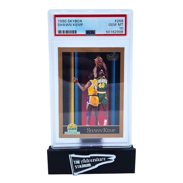 The Adventure Stadium 1990 Skybox Shawn Kemp PSA 10