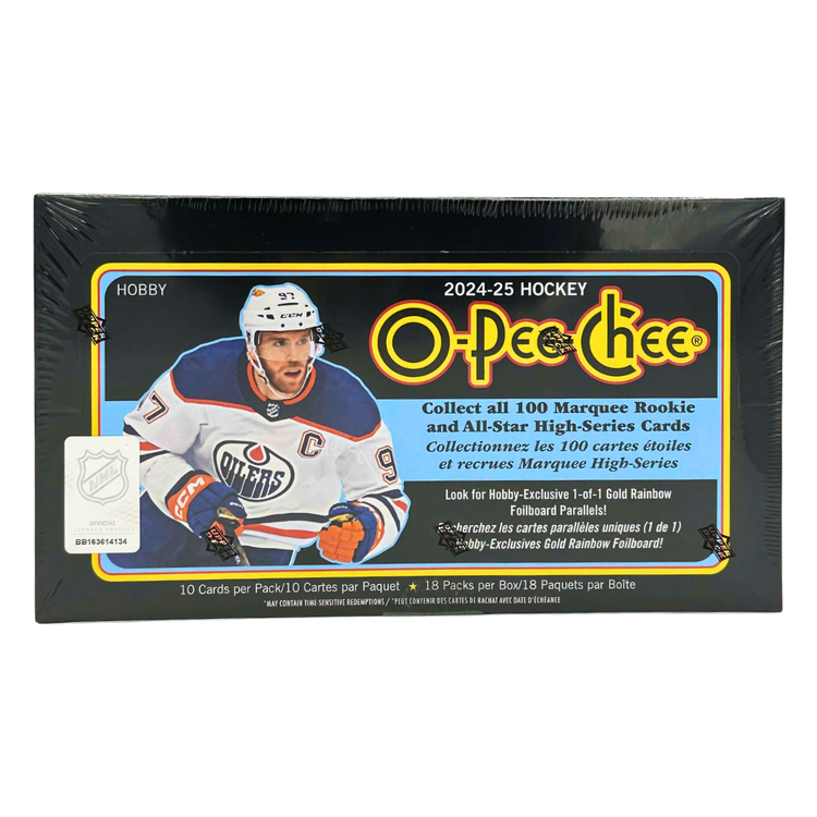 Upper Deck 2024 -25 Upper Deck O-Pee-Chee Hockey Hobby Box