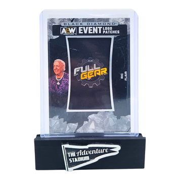 The Adventure Stadium 2024 UD AEW Black Diamond Ric Flair Patch