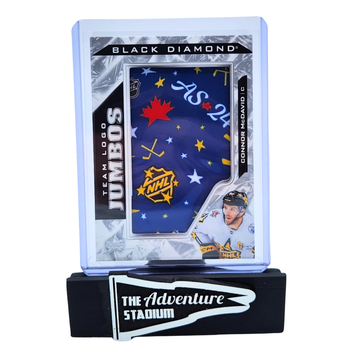 The Adventure Stadium 2024-25 UD Black Diamond Hockey Connor McDavid Patch