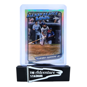 The Adventure Stadium 2024 Topps Chrome Vladimir Guerrero Jr. Major league Minis