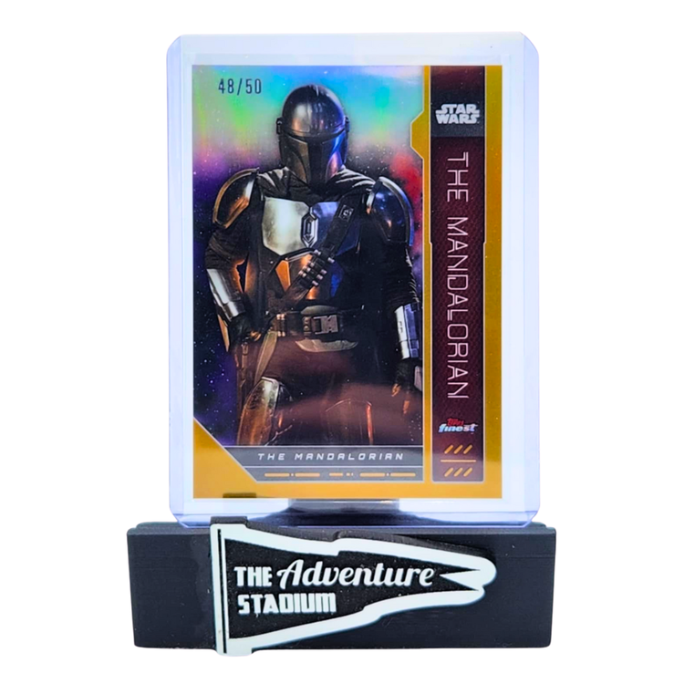 The Adventure Stadium 2024 Topps Star Wars Finest The Mandalorian 48/50