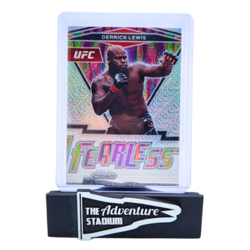 The Adventure Stadium 2022 Panini Prizm UFC Derrick Lewis Fearless 17/25