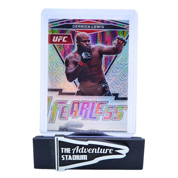 The Adventure Stadium 2022 Panini Prizm UFC Derrick Lewis Fearless 17/25