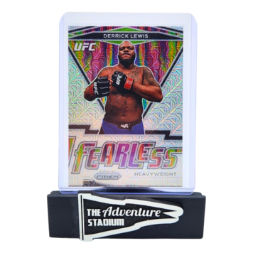The Adventure Stadium 2021 Panini Prizm UFC Derrick Lewis Fearless 09/25