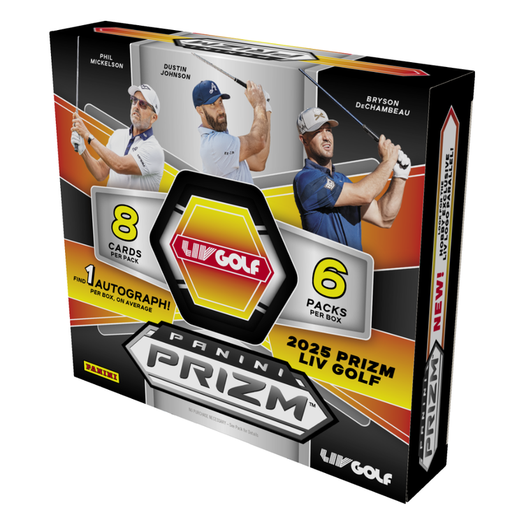 Panini America 2025 Panini Prizm LIV Golf Hobby Box