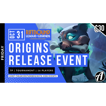 Riftbound TAB Riftbound Origins Release Event