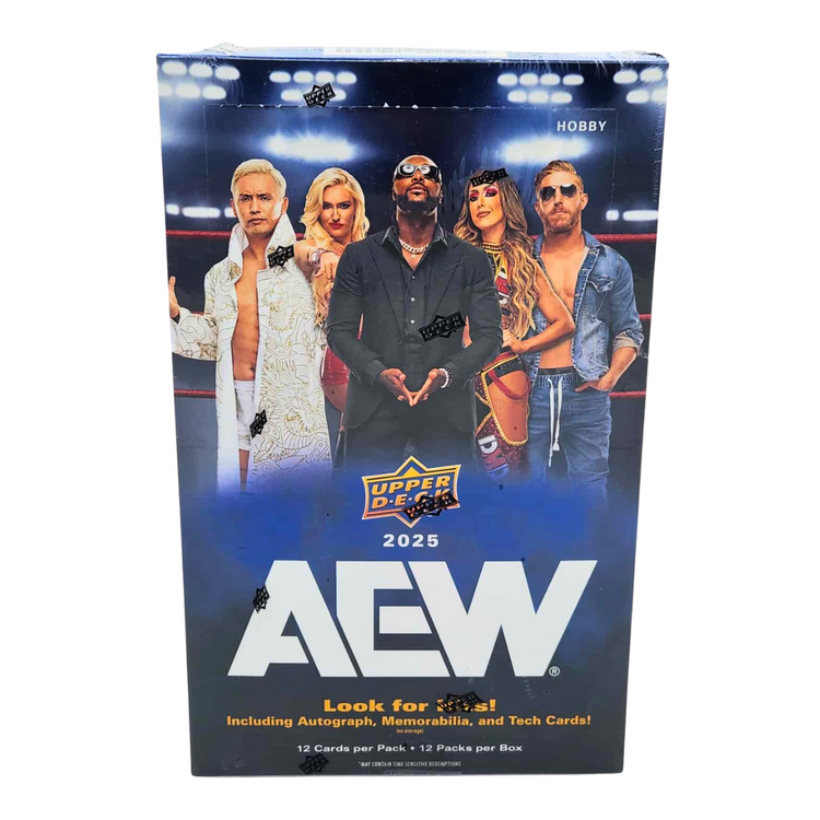 Upper Deck 2025 Upper Deck All Elite Wrestling (AEW) Hobby Box