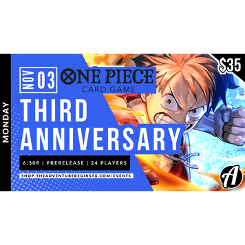 Bandai TAB One Piece Third Anniversary Event