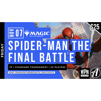 Wizards of the Coast TAB Magic the Gathering Spider-Man Final Battle