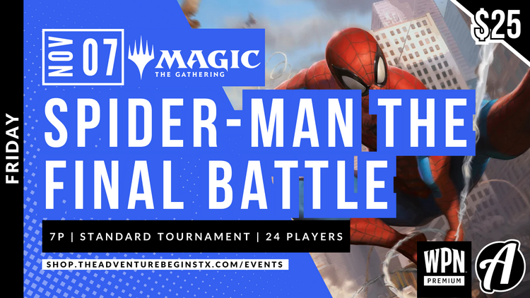 Wizards of the Coast TAB Magic the Gathering Spider-Man Final Battle