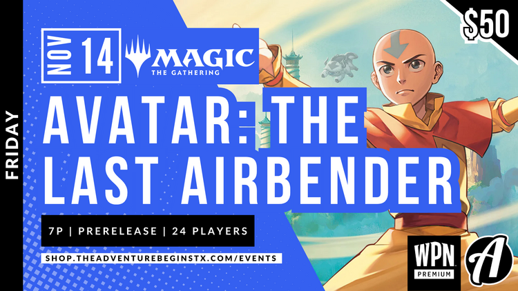 Wizards of the Coast TAB MTG Avatar: The Last Airbender Prerelease 1