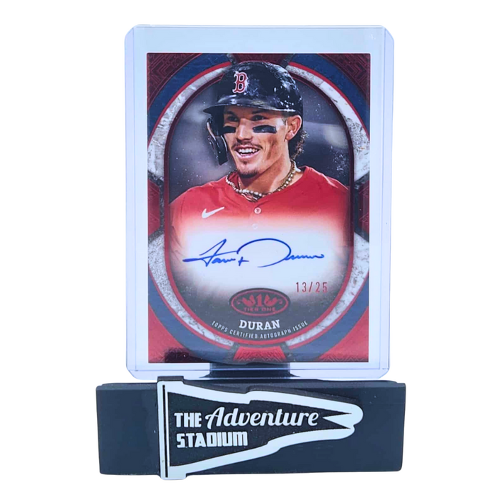 The Adventure Begins | 25 Topps Tier One D. Strawberry Autograph