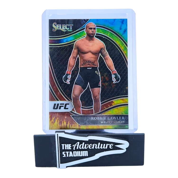 The Adventure Stadium 2021 Panini Select UFC Robbie Lawlar Tie Dye 25/25