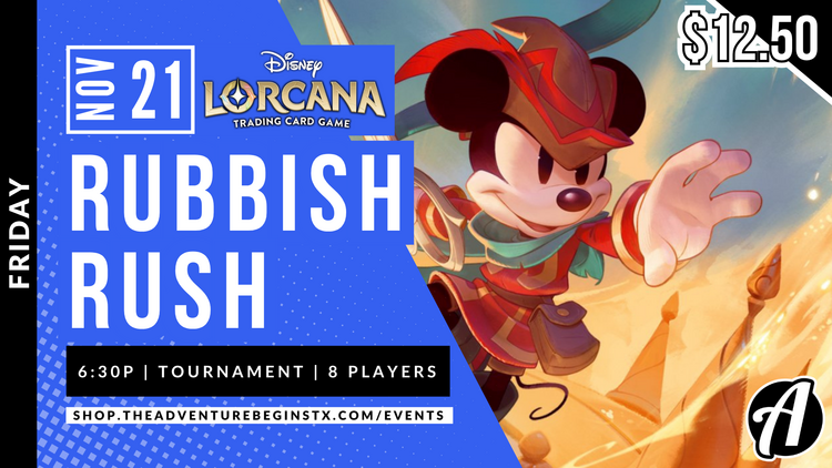 Ravensburger TAB Lorcana Rubbish Rush
