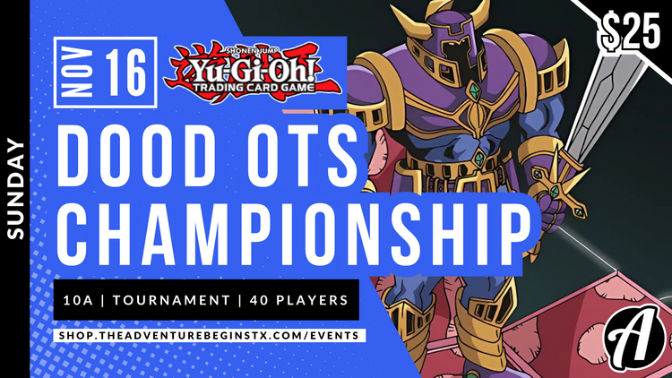 Konami TAB Yu-Gi-Oh! Doom of Dimensions OTS Championship
