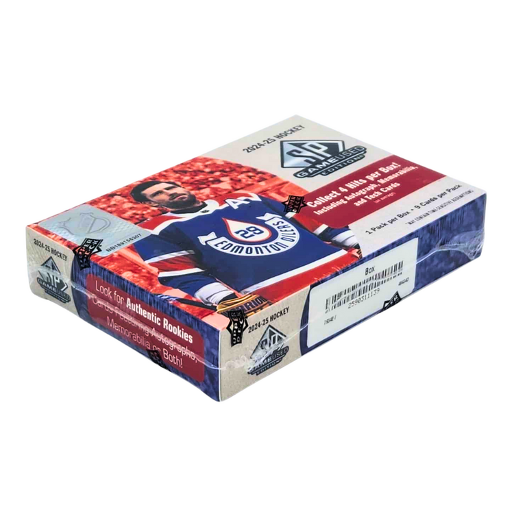 Upper Deck 2024-25 Upper Deck SP Game Used Hockey Hobby Box