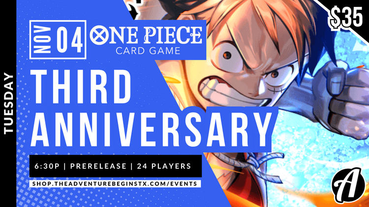 Bandai TAB One Piece Third Anniversary Event