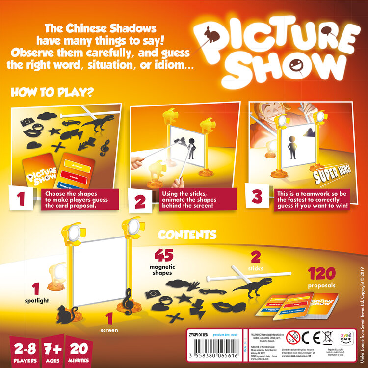 Asmodee USA Picture Show