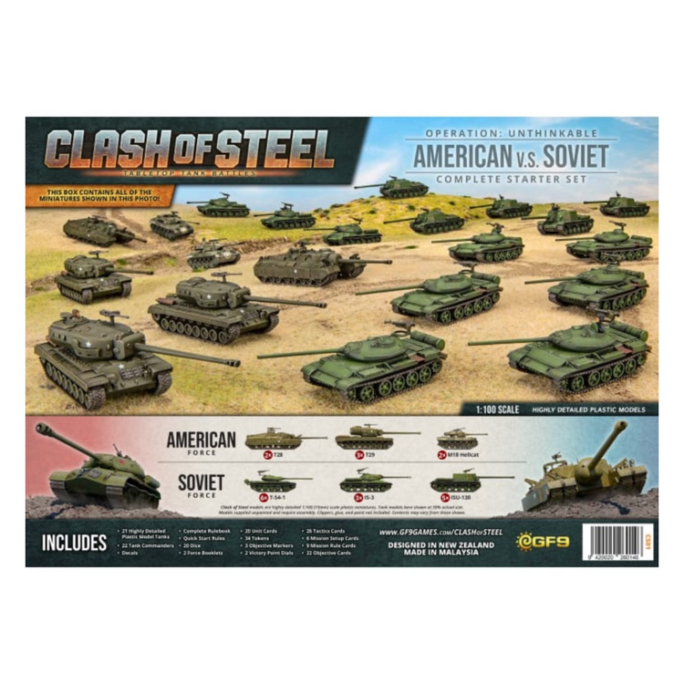 Clash of Steel Clash of Steel - American vs. Soviet Starter Set