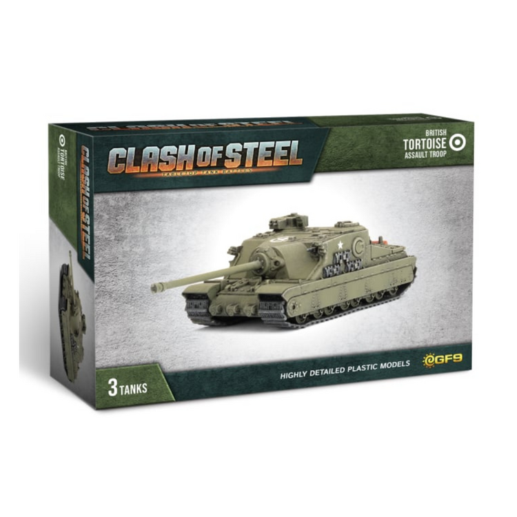 Clash of Steel Clash of Steel - Tortoise Assault Tank Troop (x3)