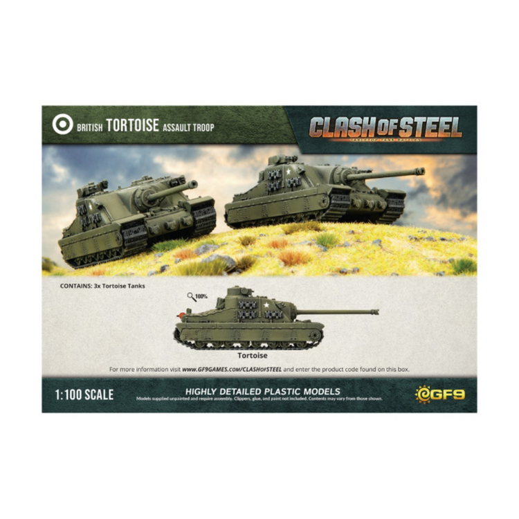 Clash of Steel Clash of Steel - Tortoise Assault Tank Troop (x3)