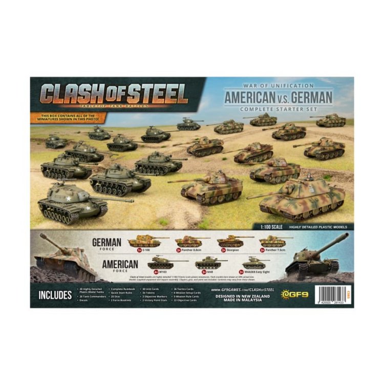 Clash of Steel Clash of Steel - American vs. German Starter Set