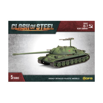Clash of Steel Clash of Steel - IS-7 Heavy Tank Company (x5 Plastic)