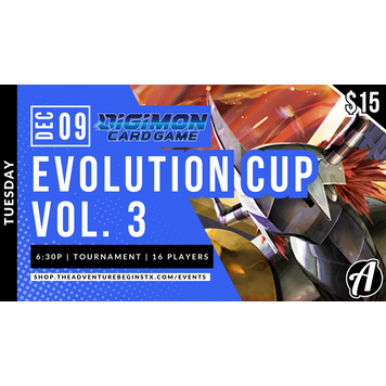 Bandai Digimon Evolution Cup Vol. 3