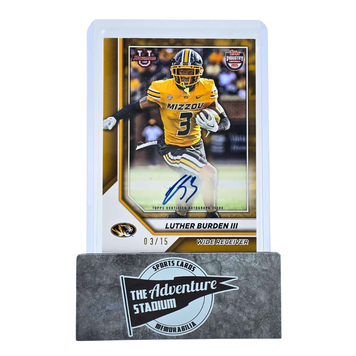 The Adventure Stadium 2025 Topps Industry Conference Luther Burden III Autograph 03/15