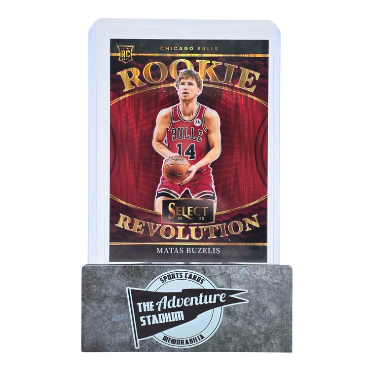 The Adventure Stadium 2024-25 Panini Select Matas Buzelis Revolutions 96/99