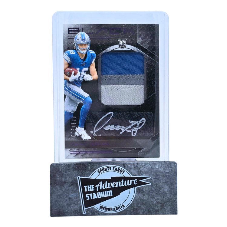 The Adventure Stadium 2025 Panini Black Isaac Teslaa Patch Autograph 006/199