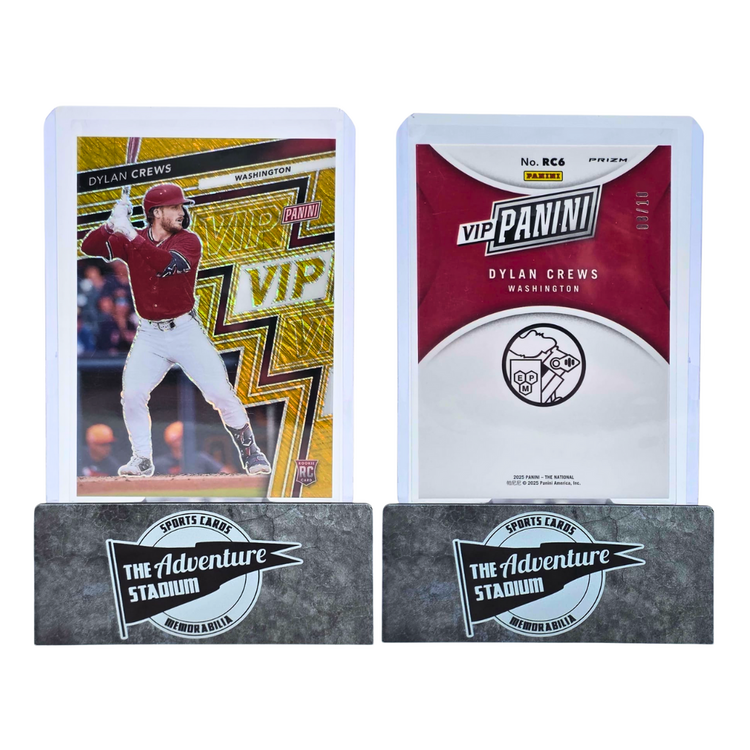 The Adventure Stadium 2025 Panini The National Dylan Crews Alt. Image 08/10