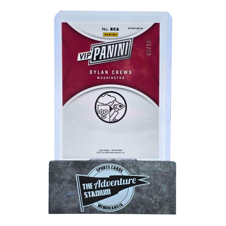 The Adventure Stadium 2025 Panini The National Dylan Crews Alt. Image 08/10