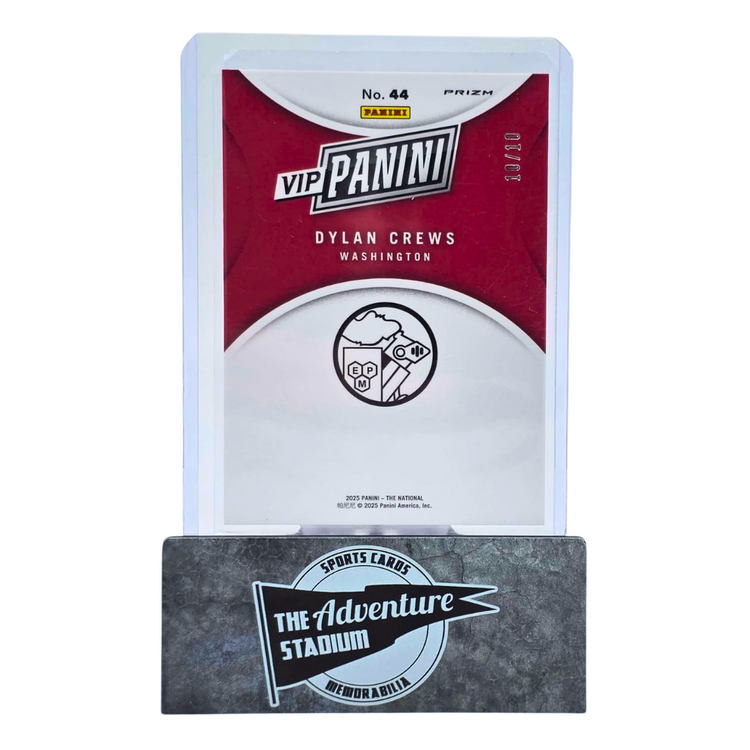The Adventure Stadium 2025 Panini The National VIP Dylan Crews 10/10
