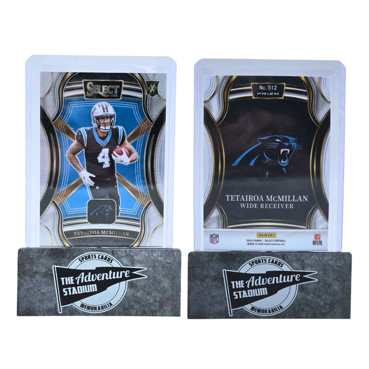 The Adventure Stadium 2024 Panini Select Tetairoa McMillan XRC