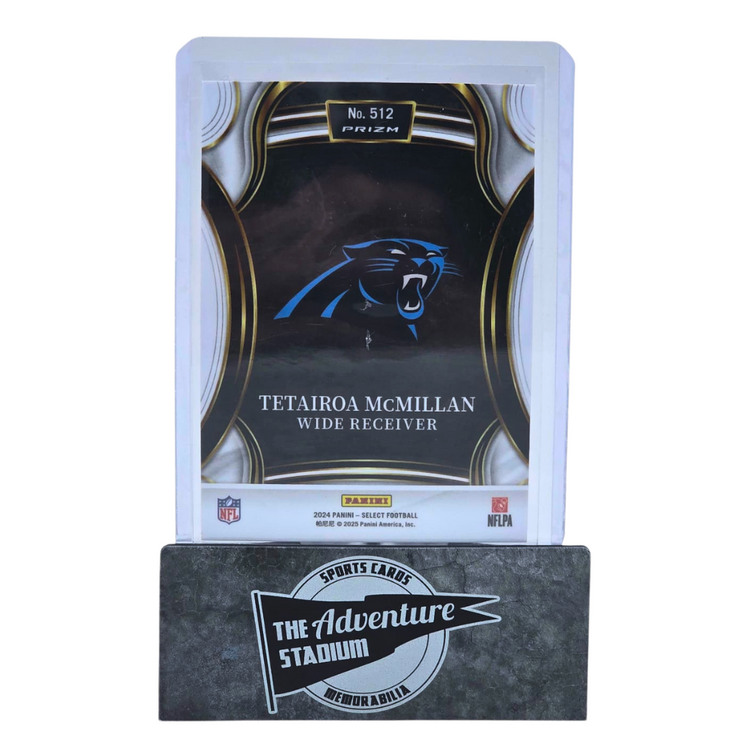 The Adventure Stadium 2024 Panini Select Tetairoa McMillan XRC