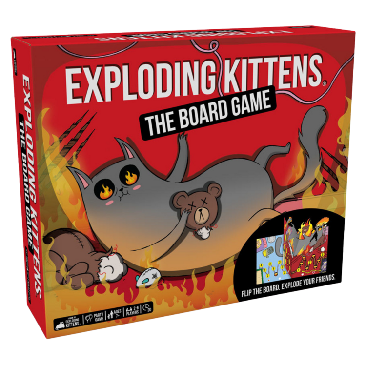 Exploding Kittens LLC Exploding Kittens: The Board Game