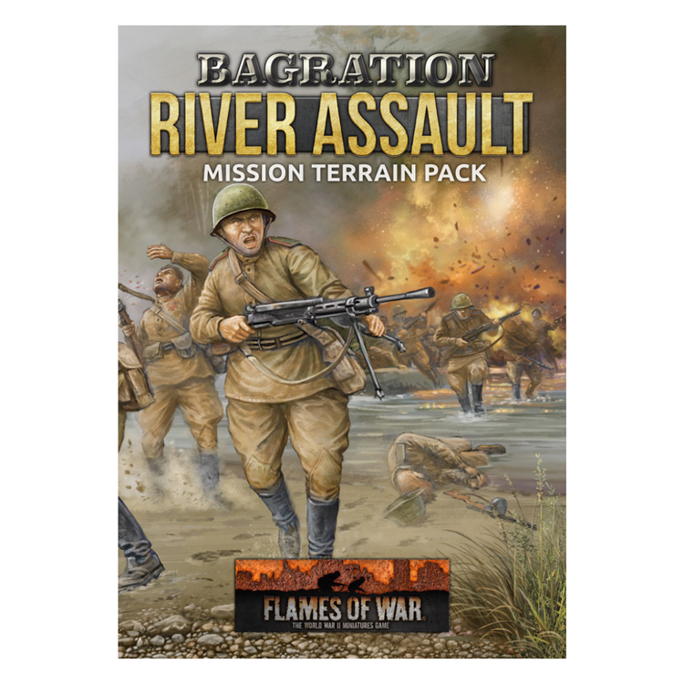 Flames of War FoW: Bagration: River Assault Mission Terrain Pack
