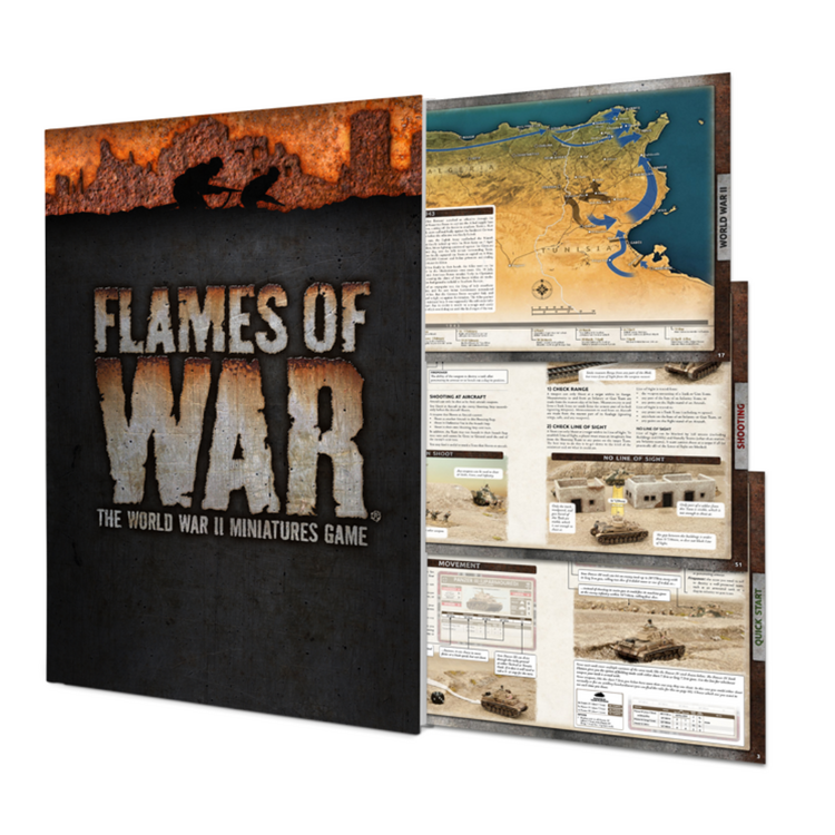 Flames of War FoW: Rulebook - Late War