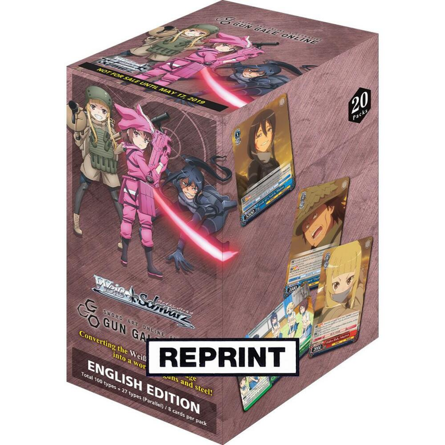 WIS/SWZ Gun Gale Online Booster Box - The Adventure Begins