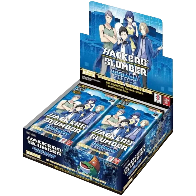 Bandai Digimon TCG: [BT23] Hackers' Slumber Booster Box