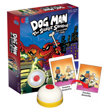 University Games Dog Man: The Scarlet Shedder Flip-O-Rama Game