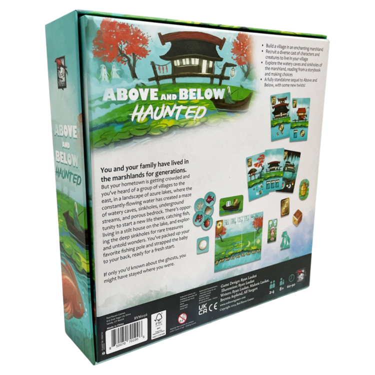 Red Raven Above and Below: Haunted