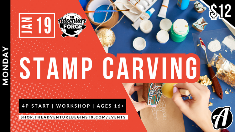 Forge Workshop: Stamp Carving