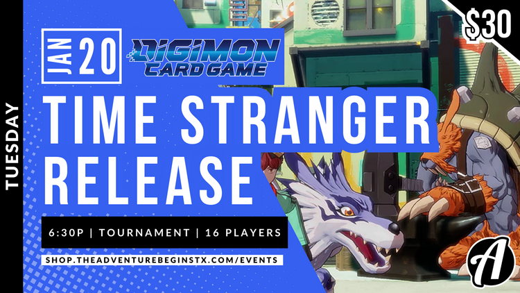 TAB Digimon Time Stranger BT-24 Release Event