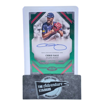 The Adventure Stadium 2025 Topps Tier One Chris Sale Autograph 02/25