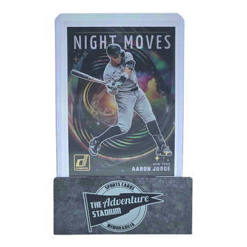 The Adventure Stadium 2025 Panini Donruss Aaron Judge Night Moves